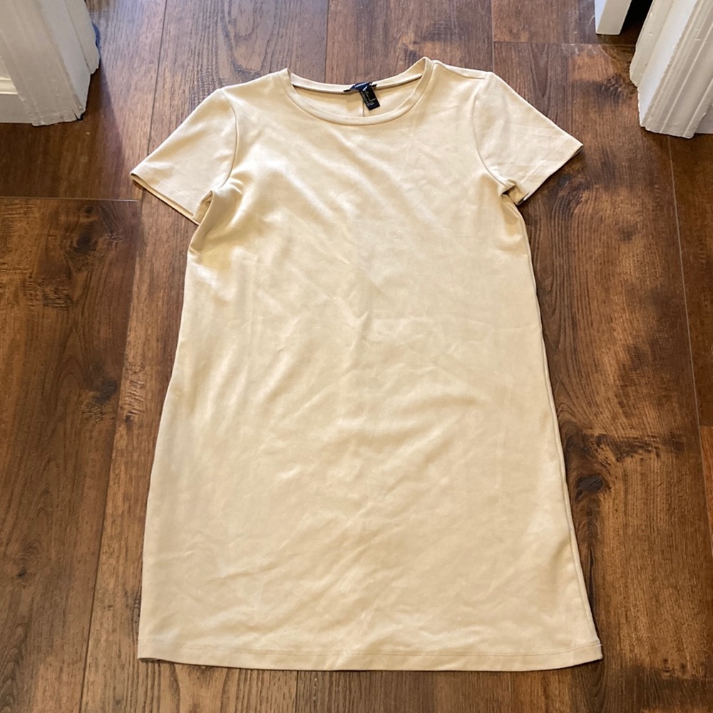 Forever 21 microsuede dress size small